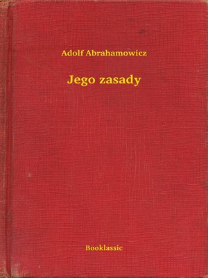 cover image of Jego zasady